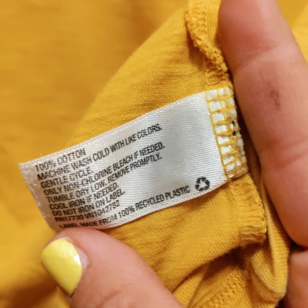 Universal Threads Meriwether Crew Mustard Yellow … - image 4